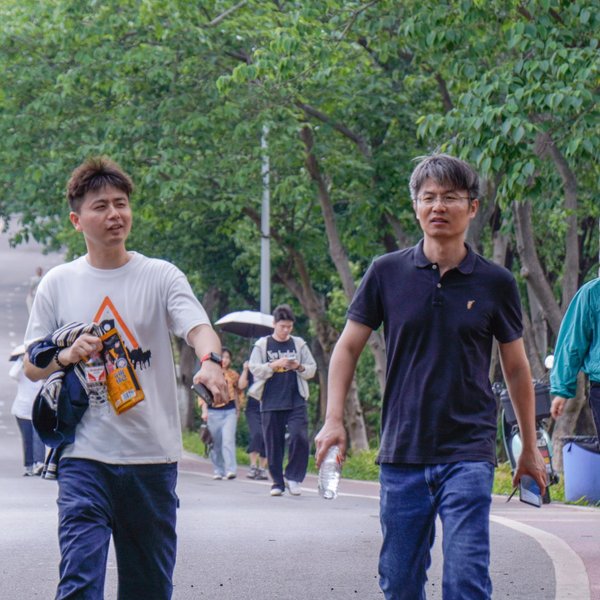 武汉周边绿道徒步团建实拍