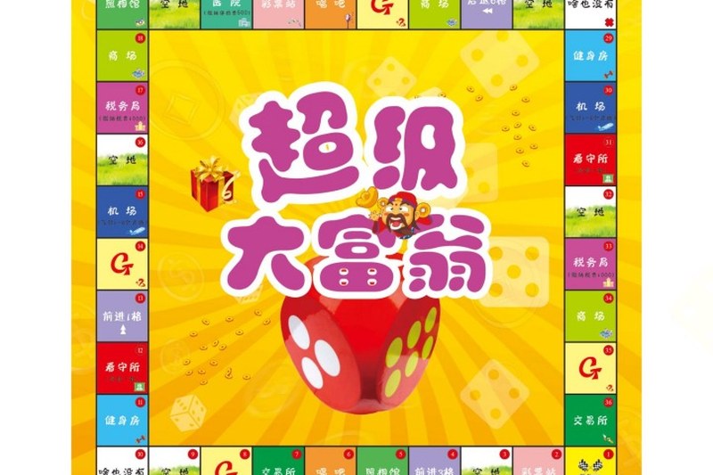 团队大富翁棋盘